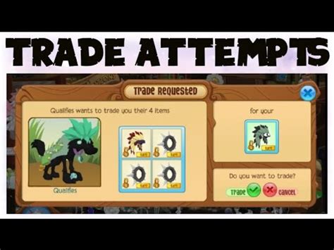 [Animal Jam] TRADE ATTEMPTS FOR RARE BLACK .